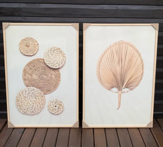 Quadros decorativo com vidro tamanho 50x70