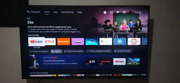 Televisão Philips 55 polegadas