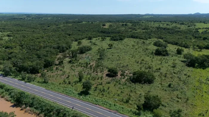 Vendo!!! sítio de 73,7 hectares na beira do asfalto na região de Acorizal MT