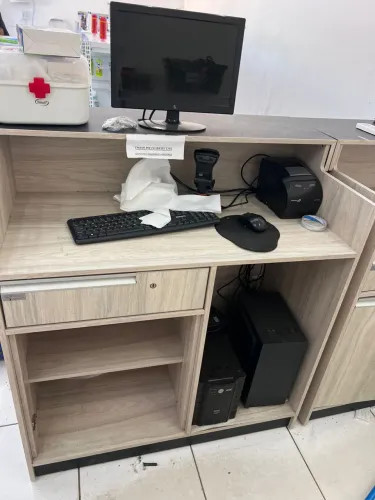 Balcão de Caixa para Loja MDF