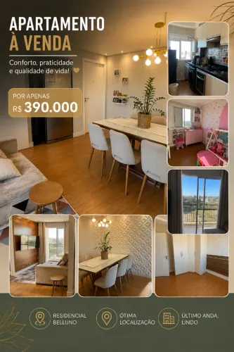 Apartamento, Condomínio Belluno - Jundiaí