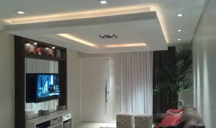 Tetos e paredes em Drywall gesso acartonado