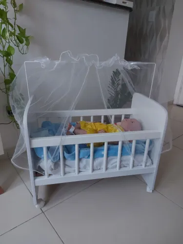 Berço para boneca infantil 