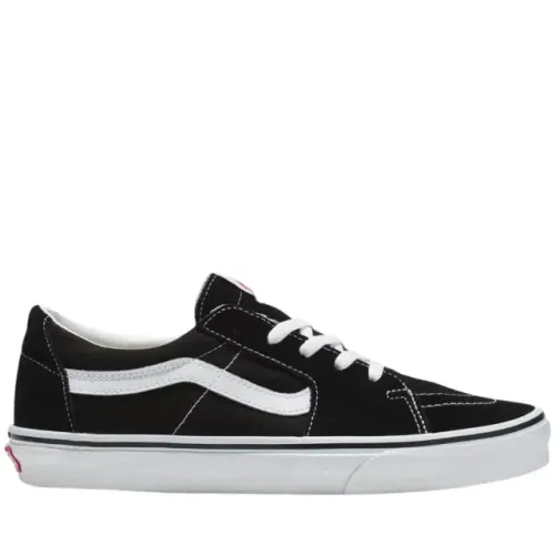 Tênis Vans Sk8 Low Black White Unissex.