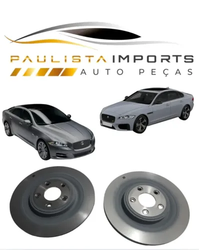 Jogo Disco Freio Traseiro Jaguar XF XK XJ ( Original C2D26352