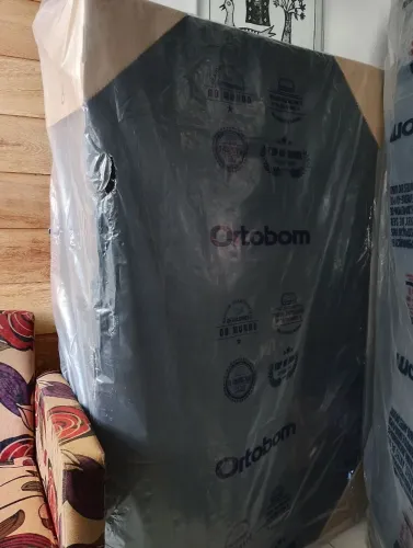 Base Corino Preta Queen Ortobom 