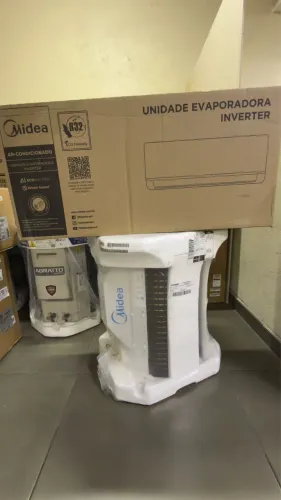 AR CONDICIONADO MIDEA HW INVERTER FRIO 12MIL BTUS