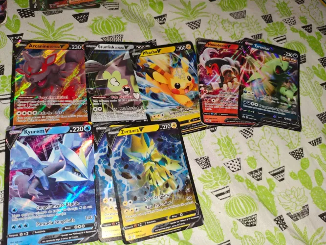 Bulk de cartas V ultraras - carta de pokemon