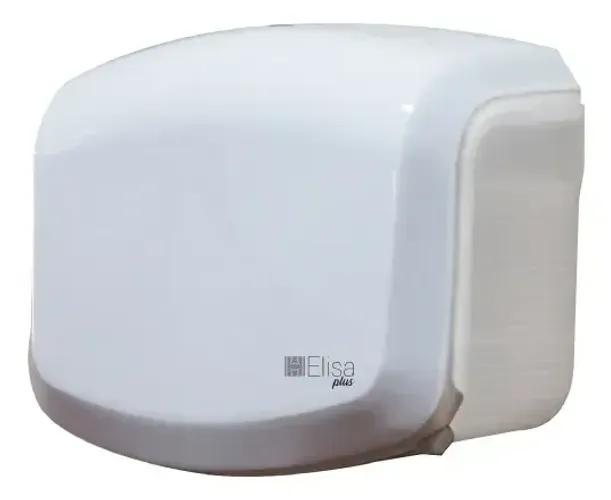 Mini Dispenser Para Papel Toalha Interfolha Branco- Elisa