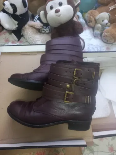 Bota santa lolla couro legitimo num 37