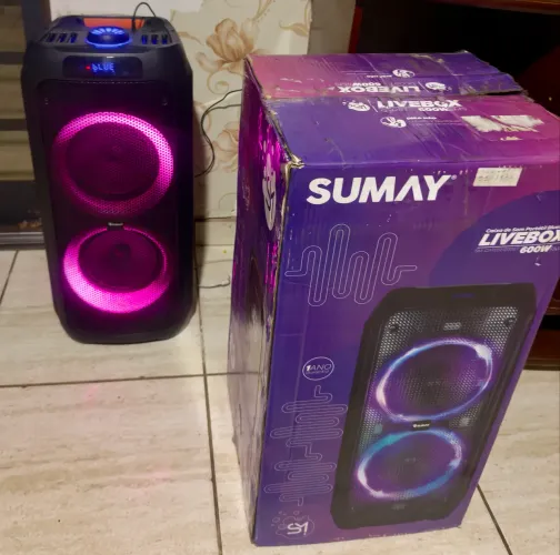 Caixa de Som Sumay 
