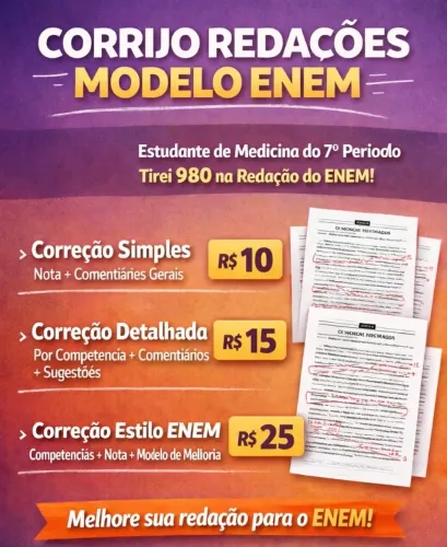 Correção redação ENEM