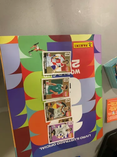 Figurinhas raras da copa 2026