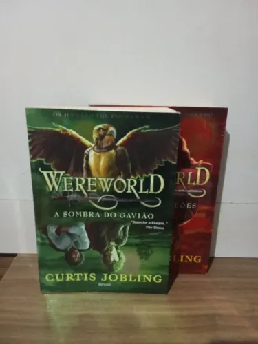 livro wereworld a fúria dos leões + a sombra do gavião