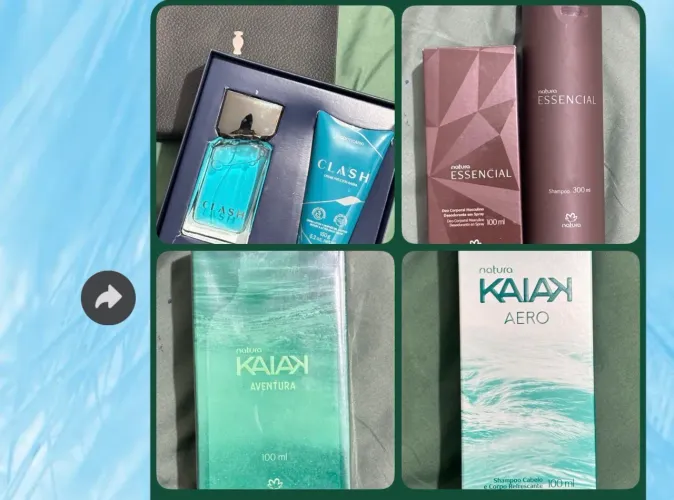 Perfumes e itens masculinos - preço na descrição