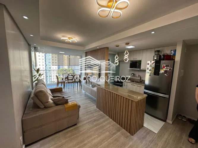 Apartamento em Guarulhos Atmosphere 61mts 2dorm 1suíte 1vaga - bairro Macedo - sacada ampl
