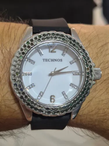 Relógio TECHNOS CERAMIC À QUARTZ - ÓTIMO ESTADO