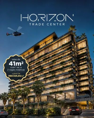Lançamento Horizon Trade Center Condições especiais de Feirão