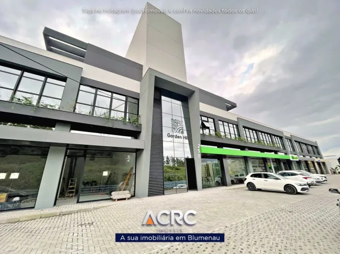 ACRC Imóveis - J00574 - Sala Comercial para Locação no Bairro Fortaleza em Blumenau