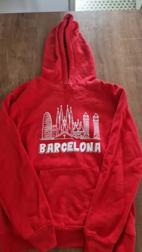Moletom Canguru Primark Barcelona - Tamanho M (Bela Vista)