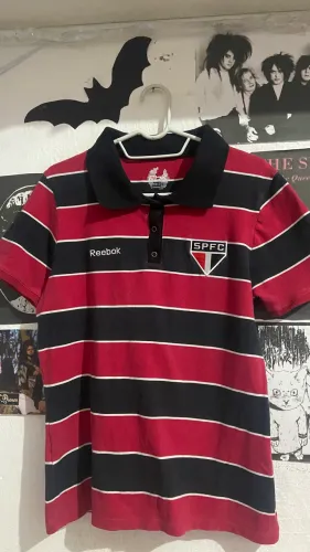 Camisa Polo SPFC Reebok - Estética Vintage / Bloke Core