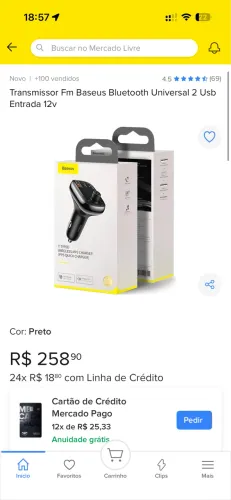 Transmissor FM Baseus - O melhor e mais Top