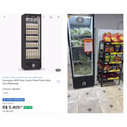 Vendo Freezer Cervejeira Refrimate
