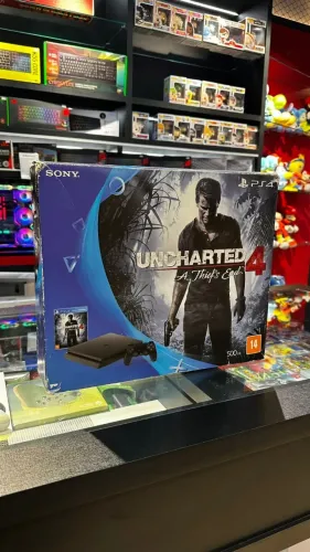 PS4 SLIM 500GB +GARANTIA= LOJA FISICA