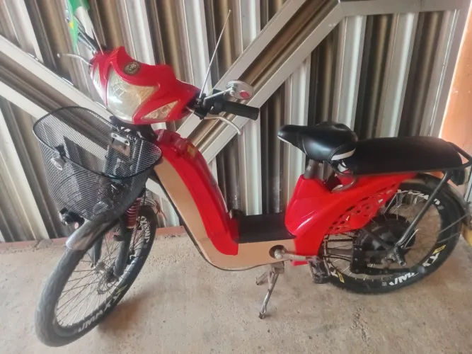 Vendo bicicleta elétrica toda revisada e com documento 