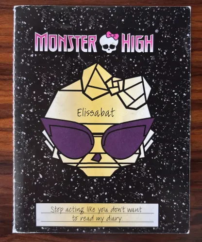 Diário monster high Elissabat 