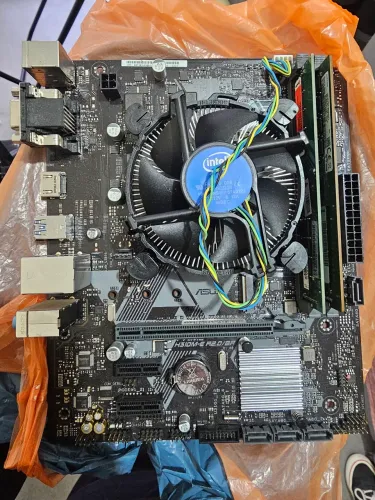 Kit placa mãe + processador