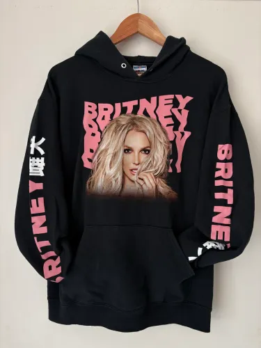 blusa blusão de moletom britney spears urban outfitters m