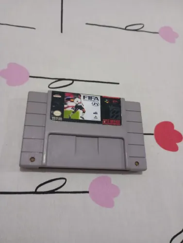 3 Cartuchos SNES 1. FIFA Original 1. WESTLE paralelo 1. Campeonato Brasileiro paralelo