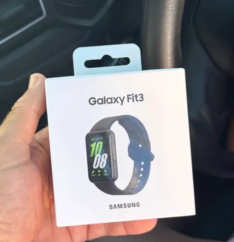 Relógio fit 3 Samsung lacrado 1 ano de garantia