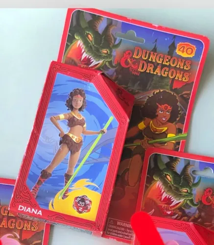 Boneco Caverna do Dragão Diana. Novo na caixa.