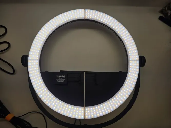 Ring Light Profissional Yongnuo YN508 - Modular / Desmontável - Bivolt - App Bluetooth