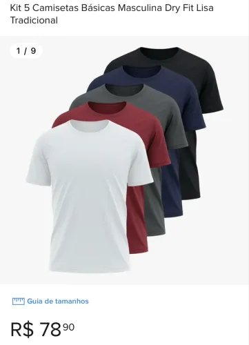 5 camisas básicas