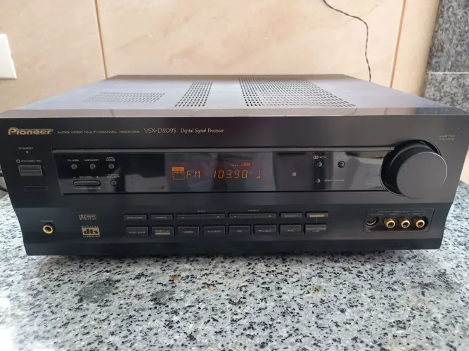 Vendo Receiver Pioneer Vsx-d509s 5.1 Ano 2000 Vintage, Impecável. Leia.