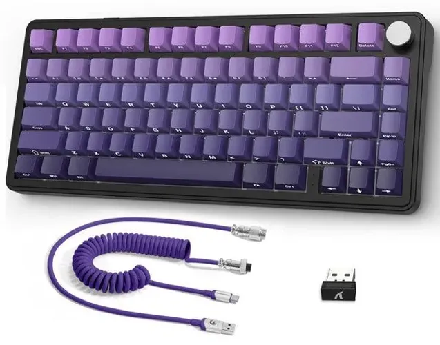 Teclado mecânico Attack Shark X85 sem fio