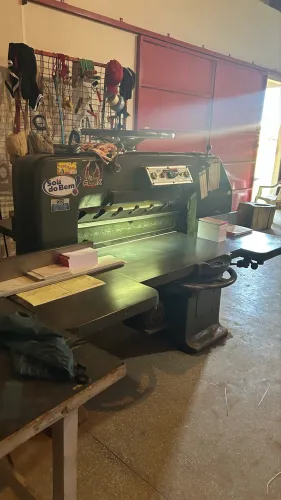 Máquina guilhotina para grafica a venda