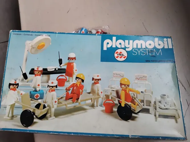 Playmobil Sistema Hospitalar completo 