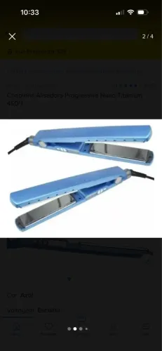 Prancha Alisadora Pro Nano Titanium 450f