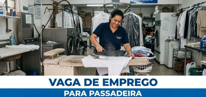 Vaga de emprego PASSADEIRA