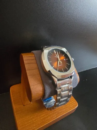 Relógio Hublot Genève Quartz - Mostrador Fumê - Pulseira Metálica