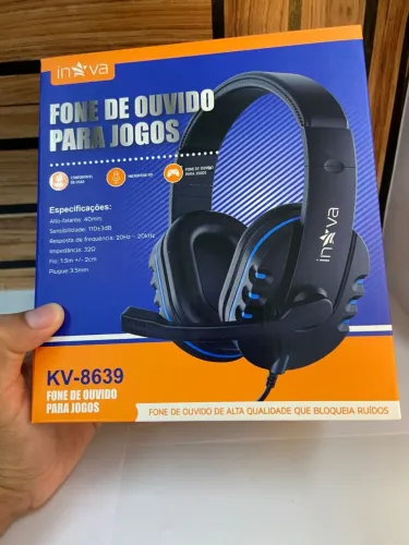 Headset Gamer com Fio KV-8639 iNova