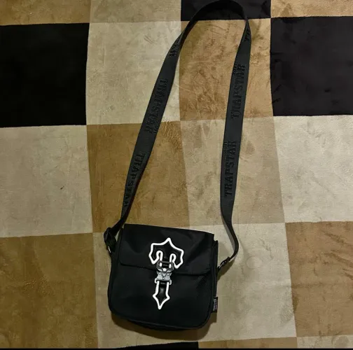 Bolsa Shoulder Bag Trapstar Irongate T Crossbody Preta Original
