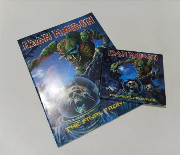 Iron Maiden - The Final Frontier - Edição Grega Com Revista