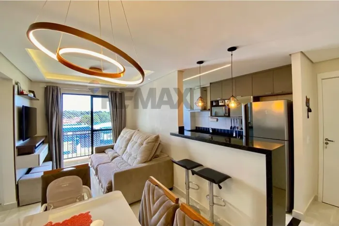 APARTAMENTO À VENDA - 2 DORM. 1 SUÍTE - 58m² - COND. ILHAS CANÁRIAS - DOIS CÓRREGOS - PIRA