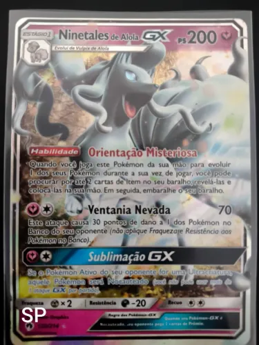 Carta Ninetales TCG pokemon