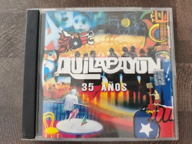 Cd Quilapayun 35 anos - ano 2000 - Musica Chilena